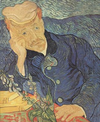 Portrait of Doctor Gachet (nn04), Vincent Van Gogh